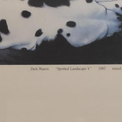 Lot 285: Dick Mason "Spotted Landscape V" Gallery Print