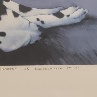 Lot 285: Dick Mason "Spotted Landscape V" Gallery Print