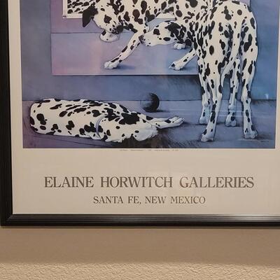 Lot 285: Dick Mason "Spotted Landscape V" Gallery Print