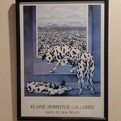 Lot 285: Dick Mason "Spotted Landscape V" Gallery Print