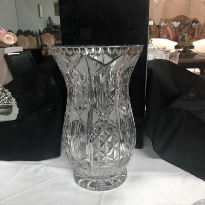 Fabulous lead crystal vase