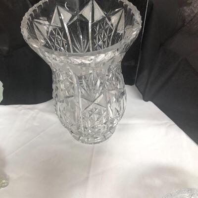 Fabulous lead crystal vase