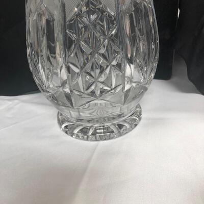 Fabulous lead crystal vase
