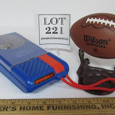 Vintage Wilson Football Radio, SportsTalk Player