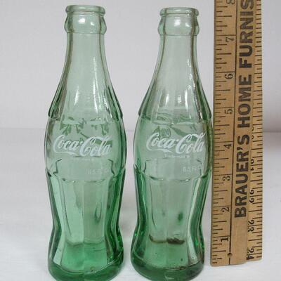 2 Older Foreign Coca Cola Bottles, 1 China, 1 Soviet Union