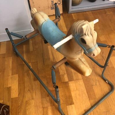 Vintage rocking horse