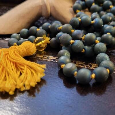 Lot 290: 23" Prayer Meditation Beads