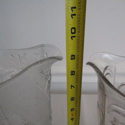 Misc. Glass/Crystal Pieces- Pitchers, Decanters, Etc.