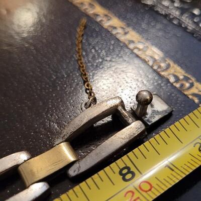 Lot 297: Vintage TAXCO Sterling Silver Bracelet 