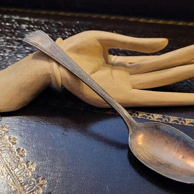 Lot 306: Vintage Sterling Silver Spoon
