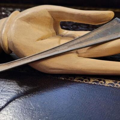 Lot 306: Vintage Sterling Silver Spoon