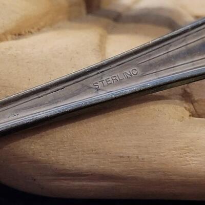 Lot 306: Vintage Sterling Silver Spoon