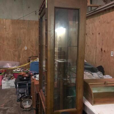 Thin China cabinet