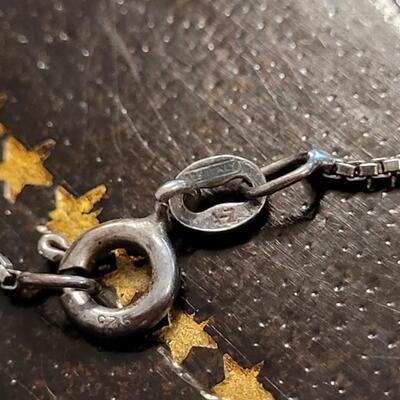 Lot 309: Sterling Silver Goddess Necklace and Sterling Designer Pendant