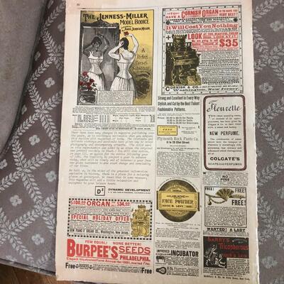1890 Christmas edition Ladies Home Journal 