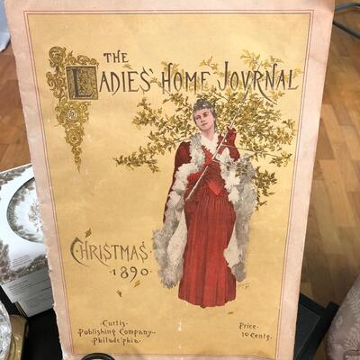 1890 Christmas edition Ladies Home Journal 