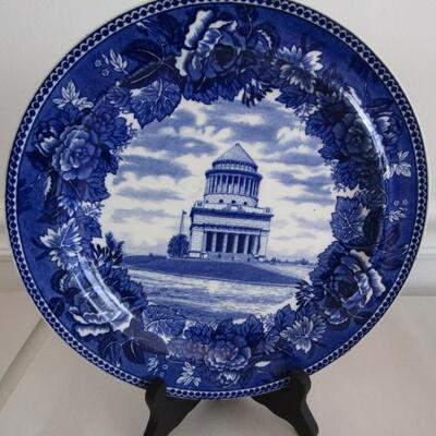 4 Collectible Blue and White Plates by Wedgwood