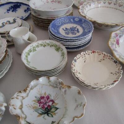 Assorted Fine China Plates, Bowls, and Serve Ware- Various Makers- Please See All Pictures