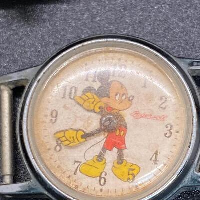 Mixed Lot of Disney Mickey Minnie Mouse Watches Parts or Repair