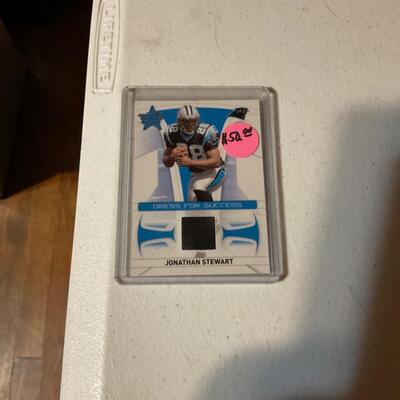 Jonathan Stewart rookies & stars card