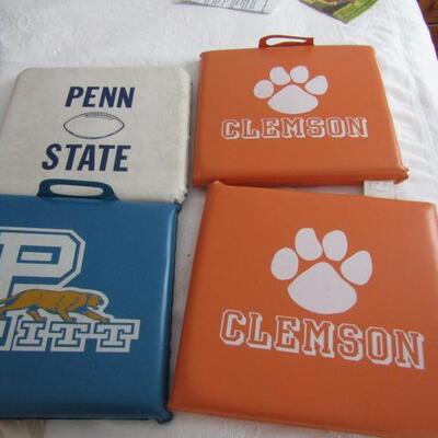 Collection of Sports Vinyl Seat Cushions