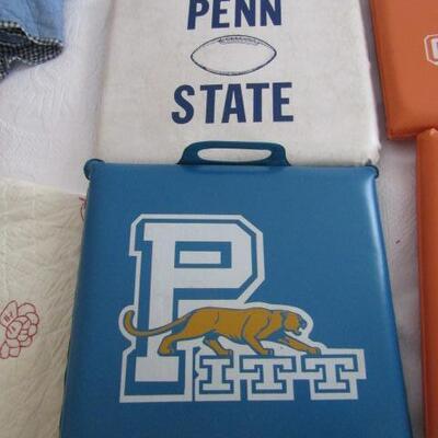 Collection of Sports Vinyl Seat Cushions