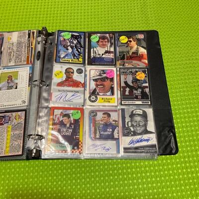 Rookie & signed nascar card collection 