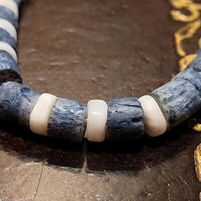 Lot 316: Beaded Necklace w/ Pendant
