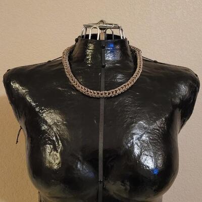 Lot 317: Vintage TAXCO Handmade Sterling Silver Necklace 