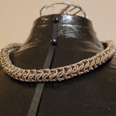 Lot 317: Vintage TAXCO Handmade Sterling Silver Necklace 