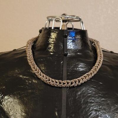 Lot 317: Vintage TAXCO Handmade Sterling Silver Necklace 