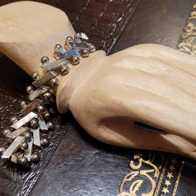 Lot 318: Vintage STERLING Silver Bracelet 