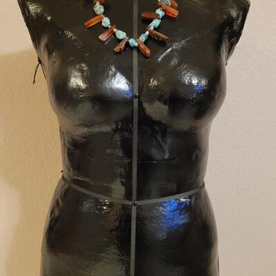 Lot 322: Asian Turquiose & Stone Necklace