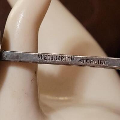 Lot 324: 9" Vintage REED AND BARTON Sterling Silver Candle Snuffer