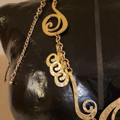 Lot 328: (3) Costume Jewelry Necklaces 
