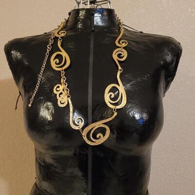 Lot 328: (3) Costume Jewelry Necklaces 