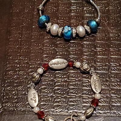 Lot 329: (2) Bracelets 