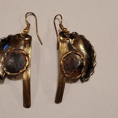 Lot 339: (3) Artist Made Earrings 