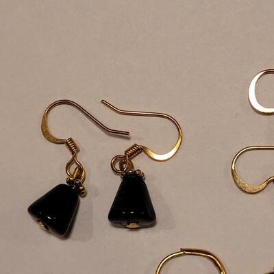 Lot 348: (3) Crystal Bead Earrings 