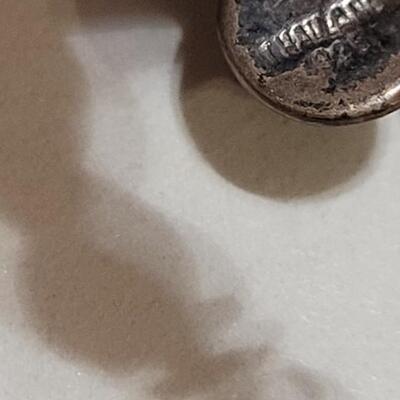 Lot 350: Sterling Silver Thailand Earrings 