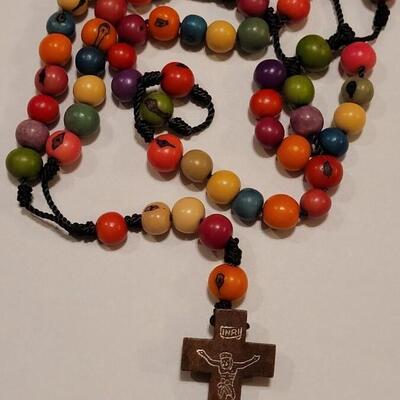 Lot 360: Colorful Rosary 