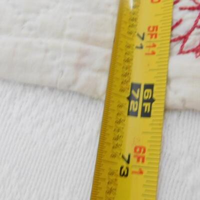 Pair of Vintage Hand Cut, Hand Sewn Quilts