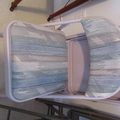 Set of Four Folding Chairs