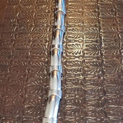 Lot 371: TAXCO Sterling Silver Bracelet 8"