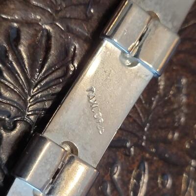 Lot 371: TAXCO Sterling Silver Bracelet 8"