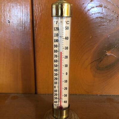 Conant Custom Brass Thermometer 7.5