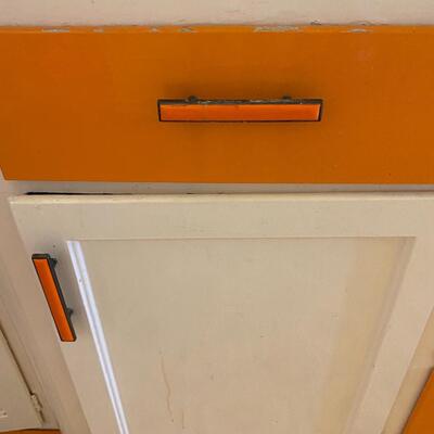 Vintage MId Century Door Cabinet Pulls Handles