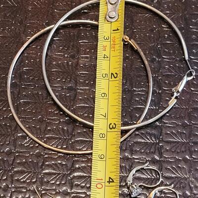 Lot 379: Gold Tone Earring Lot
