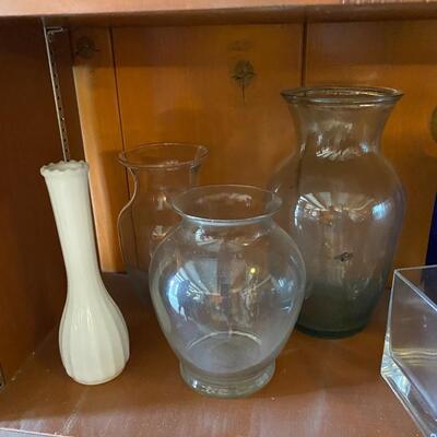 Glass Vase Lot