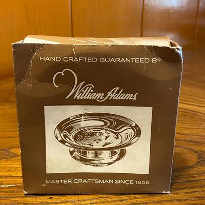 Vintage William Adams Silverplate Butter Press